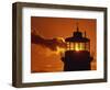 Sun Shining Through Lantern Room of Belle Tout, Beachy Head, Sussex, England, UK-Ian Griffiths-Framed Photographic Print