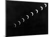 Sun Stages During Solar Eclipse-null-Mounted Photographic Print