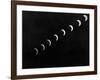 Sun Stages During Solar Eclipse-null-Framed Photographic Print