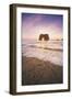 Sun Star at Elephant Rock, Fort Bragg Mendocino-Vincent James-Framed Photographic Print