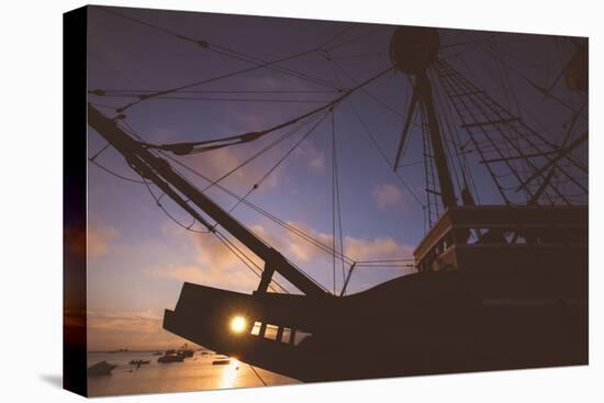 Sun Star at Mayflower, Plymouth Massachusetts-Vincent James-Stretched Canvas