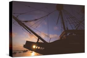 Sun Star at Mayflower, Plymouth Massachusetts-Vincent James-Stretched Canvas