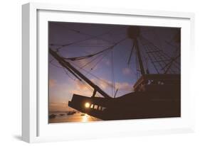 Sun Star at Mayflower, Plymouth Massachusetts-Vincent James-Framed Photographic Print