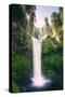 Sun Start at Panther Falls Columbia River Gorge, Washington-Vincent James-Stretched Canvas