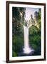 Sun Start at Panther Falls Columbia River Gorge, Washington-Vincent James-Framed Photographic Print