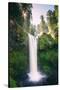 Sun Start at Panther Falls Columbia River Gorge, Washington-Vincent James-Stretched Canvas