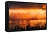 Sun Storm, San Francisco Bay-null-Framed Stretched Canvas