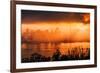 Sun Storm, San Francisco Bay-null-Framed Photographic Print