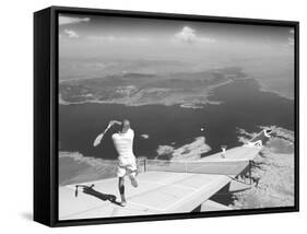 Sun Stroke-Thomas Barbey-Framed Stretched Canvas