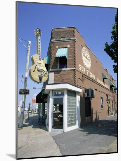 Sun Studios, Memphis, Tennessee, United States of America, North America-Gavin Hellier-Mounted Photographic Print