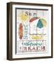 Sun, Surf & Sand-Katrina Craven-Framed Art Print