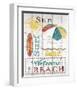 Sun, Surf & Sand-Katrina Craven-Framed Art Print