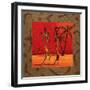 Sun Tribe I-null-Framed Art Print