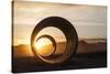 Sun Tunnels at Summer Solstice-Lindsay Daniels-Stretched Canvas