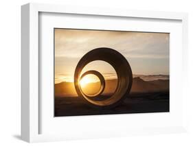 Sun Tunnels at Summer Solstice-Lindsay Daniels-Framed Photographic Print