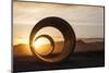 Sun Tunnels at Summer Solstice-Lindsay Daniels-Mounted Photographic Print