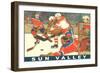 Sun Valley, Hockey Game-null-Framed Premium Giclee Print