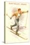 Sun Valley, Idaho, Cross Country Skier-null-Stretched Canvas