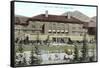 Sun Valley, Idaho, Resort Lodge-null-Framed Stretched Canvas
