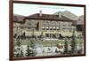 Sun Valley, Idaho, Resort Lodge-null-Framed Art Print