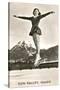 Sun Valley, Idaho, Skater in Air-null-Stretched Canvas