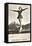 Sun Valley, Idaho, Skater in Air-null-Framed Stretched Canvas