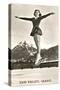 Sun Valley, Idaho, Skater in Air-null-Stretched Canvas