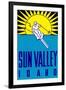 Sun Valley, Idaho, Skier Graphic-null-Framed Art Print