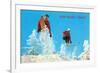 Sun Valley, Idaho, Skiing Moguls-null-Framed Art Print