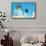 Sun Valley, Idaho, Skiing Moguls-null-Framed Stretched Canvas displayed on a wall