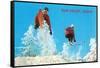 Sun Valley, Idaho, Skiing Moguls-null-Framed Stretched Canvas