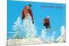 Sun Valley, Idaho, Skiing Moguls-null-Mounted Premium Giclee Print