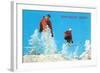 Sun Valley, Idaho, Skiing Moguls-null-Framed Art Print