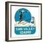 Sun Valley, Idaho, Winter and Summer Playground-null-Framed Premium Giclee Print