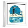 Sun Valley, Idaho, Winter and Summer Playground-null-Framed Premium Giclee Print