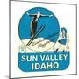 Sun Valley, Idaho, Winter and Summer Playground-null-Mounted Premium Giclee Print