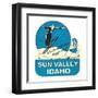 Sun Valley, Idaho, Winter and Summer Playground-null-Framed Art Print