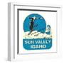 Sun Valley, Idaho, Winter and Summer Playground-null-Framed Art Print