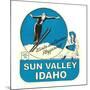 Sun Valley, Idaho, Winter and Summer Playground-null-Mounted Art Print