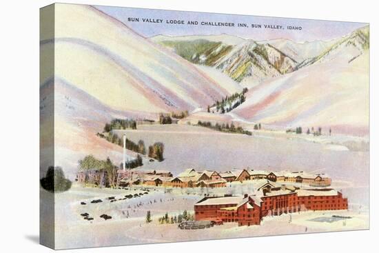 Sun Valley Lodge, Idaho-null-Stretched Canvas