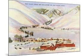 Sun Valley Lodge, Idaho-null-Mounted Premium Giclee Print