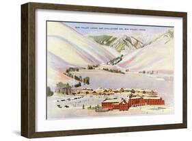 Sun Valley Lodge, Idaho-null-Framed Art Print