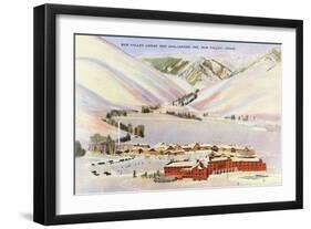 Sun Valley Lodge, Idaho-null-Framed Art Print