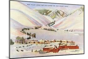 Sun Valley Lodge, Idaho-null-Mounted Art Print