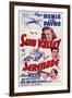 Sun Valley Serenade, from Top: Sonja Henie, John Payne, Glenn Miller, 1941-null-Framed Art Print