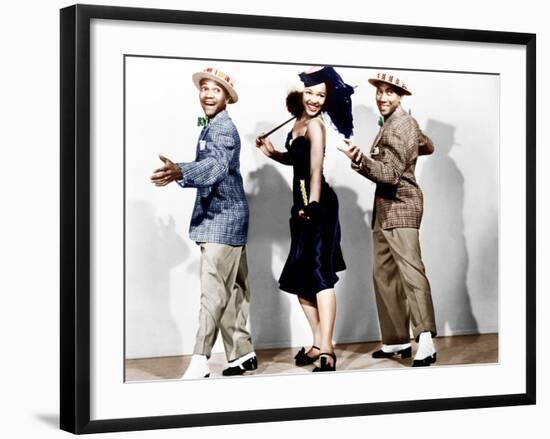 Sun Valley Serenade, Harold Nicholas, Dorothy Dandridge, Fayard Nicholas-null-Framed Photo