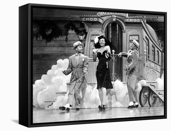 Sun Valley Serenade, Nicholas Brothers, Dorothy Dandridge, 1941, 'Chatanooga Choo Choo.'-null-Framed Stretched Canvas