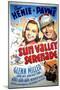 Sun Valley Serenade, Sonja Henie, John Payne, Glenn Miller, 1941-null-Mounted Art Print