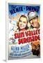 Sun Valley Serenade, Sonja Henie, John Payne, Glenn Miller, 1941-null-Framed Art Print