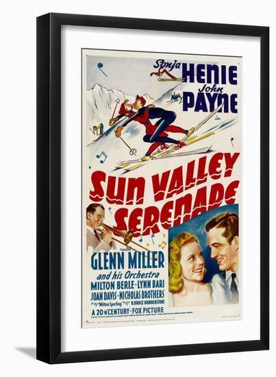 Sun Valley Serenade-null-Framed Art Print